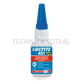Loctite / Teroson Sofortklebstoffe transparent, Viskosität 100 mPa s - 20 gramm Flasche