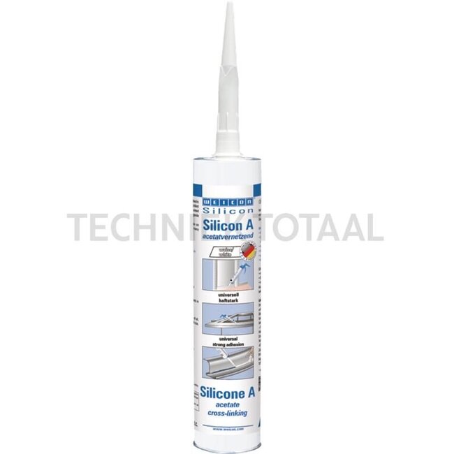 WEICON Siliconen transparant - 310 ml - 50013000310