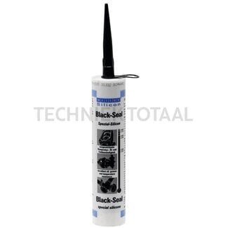 WEICON Afdichtmiddel zwart, -40 tot +280 °C - 310 ml patroon