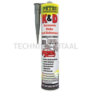 PETEC Sealing compound grey - 310 ml cartridge