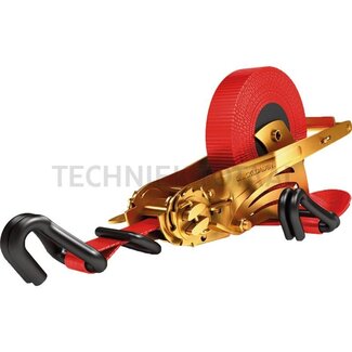 GRANIT Quickloader Automatikzurrgurt - 4,5 Meter - Spitzhaken