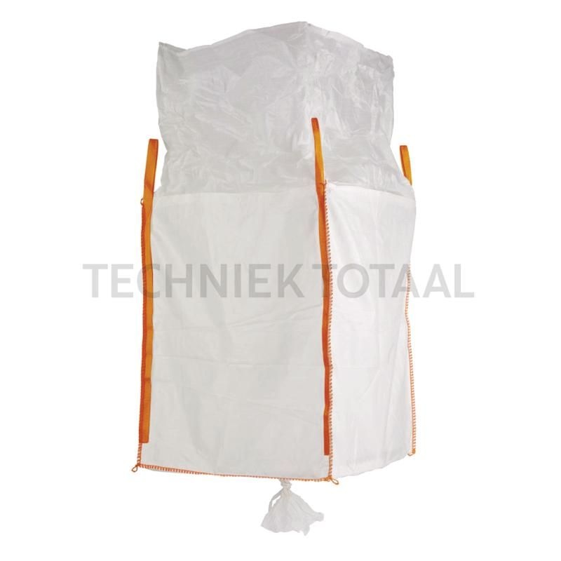 Big Bag met uitloop aan de bodem 900 x 900 x 1150 mm, 1000 kg