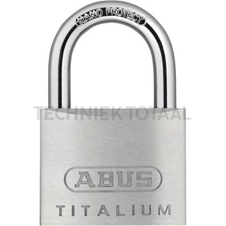 ABUS Vorhangschloss TITALIUM 50 mm, Buegelhöhe 29 mm, Bügel Ø 8 mm
