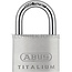 ABUS Padlock TITALIUM 50 mm, bracket height 29 mm, bracket Ø 8 mm
