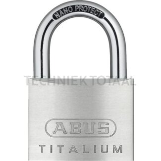 ABUS Vorhangschloss TITALIUM 60 mm, Buegelhöhe 35 mm, Bügel Ø 10 mm