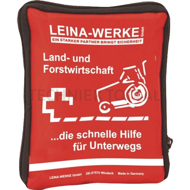 EHBO set - 50050039 | 2 wondcompressen. | 1 verbandverpakking. | 2 fixatieverbanden. | 2 snelverbanden. | 5 pleisterstrips.