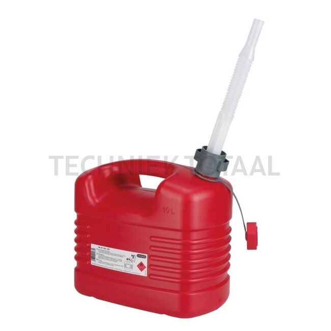 Pressol Brandstof-jerrycan rood, 329 x 229 x 319 mm - 10 liter