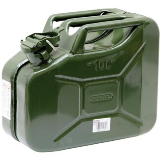 Pressol Kanister Stahlblech olivgrün 345 x 165 x 275 mm - 10 Liter