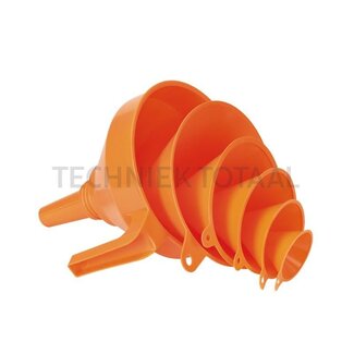 Pressol Trechterset Ø 50 - 160 mm met messing zeef - 6 stuks