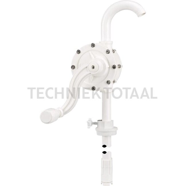 Pressol Manually operated rotary pump PP/FKM for 60 / 200 / 220 l containers - SRL 1050-22 - 13065