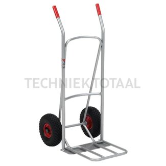 Ravendo Sackkarre 490 x 1120 mm, max. draaglast 200 kg, Luftrad 3.00 x 4/4