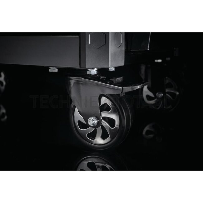 GRANIT BLACK EDITION Workshop trolleys Dynamic 722 x 482 x 1010 mm, without tools