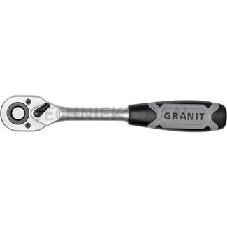 GRANIT BLACK EDITION Umschaltbare Ratsche 1/2 Zoll, 72 Zähne, 250 mm