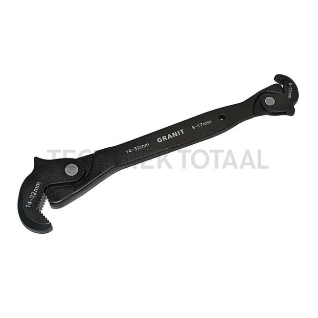 GRANIT BLACK EDITION Multifunction spanner 8-17 mm / 14-32 mm - 73013450