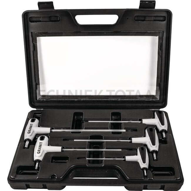 GRANIT BLACK EDITION T-handle Torx keys 5 pcs. - 73016550