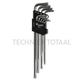 GRANIT BLACK EDITION TX key set 9 pcs.