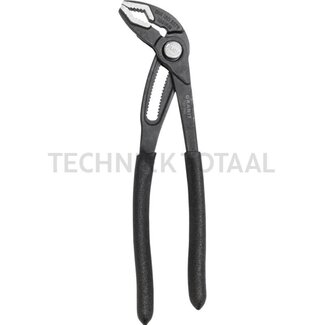 GRANIT BLACK EDITION Wasserpumpenzange mit Schnellverstellung 180 mm, Schlüsselweite bis 42 mm
