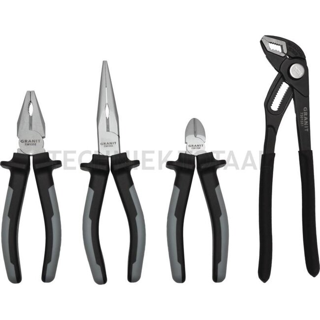 GRANIT BLACK EDITION Tangenset 4 delig