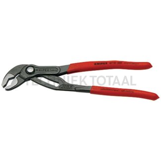 KNIPEX Hightech-Wasserpumpenzange 250 mm, Röhrenwerk 2 Zoll, Schlüsselweite 46 mm