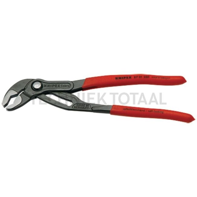 KNIPEX Hightech-Wasserpumpenzange 250 mm, Röhrenwerk 2 Zoll, Schlüsselweite 46 mm
