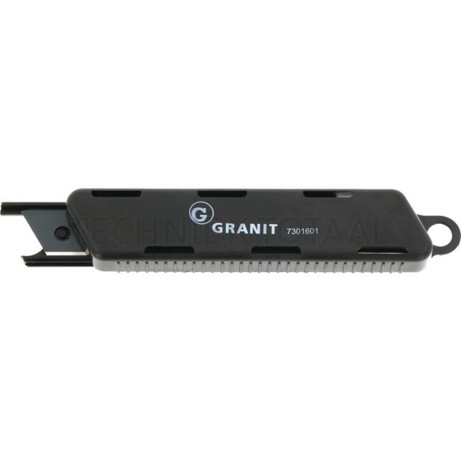 GRANIT BLACK EDITION Replacement snap-off blades for utility knife, pack of 10 - 817210SB