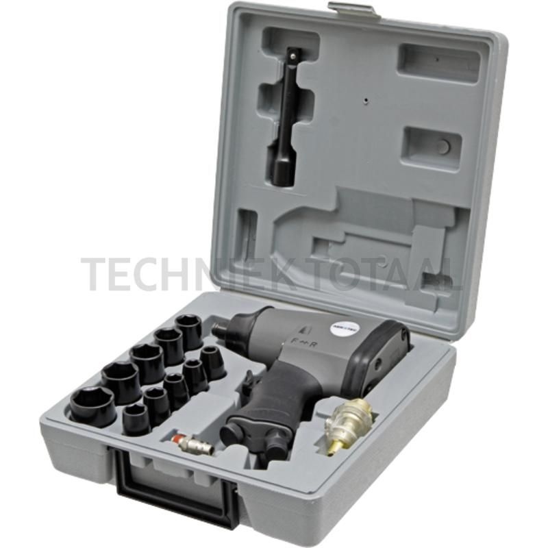 AEROTEC Slagmoersleutel set 1/2 inch, werkdruk 6,3 bar