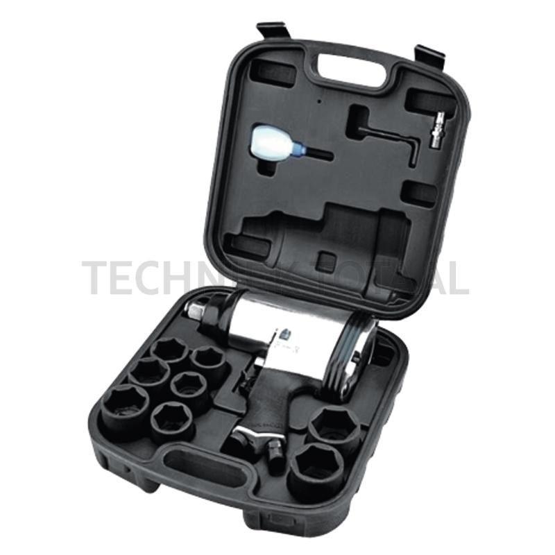 AEROTEC Slagmoersleutel set 3/4 inch, werkdruk 6,3 bar