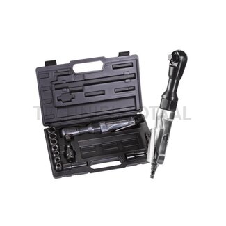 AEROTEC Winklige Luftratsche-Satz 1/2 Zoll, 6,3 bar, 9 - 19 mm
