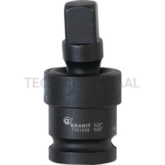 GRANIT BLACK EDITION Stroke nut universal joint 1/2 inch, 63 mm, 80 - 420 Nm