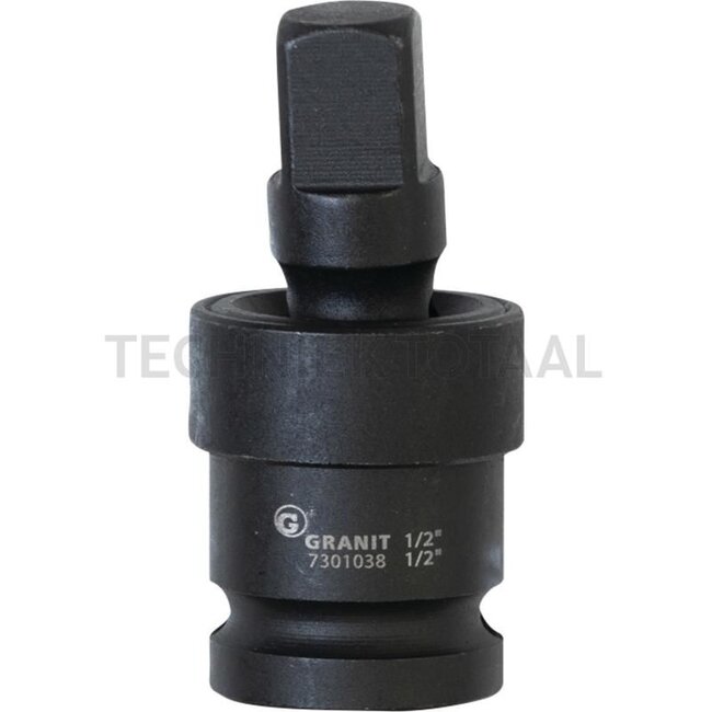 GRANIT BLACK EDITION 1/2" slagmoer cardangewricht - 7301038 | Gefosfateerd chroom-molybdeen staal