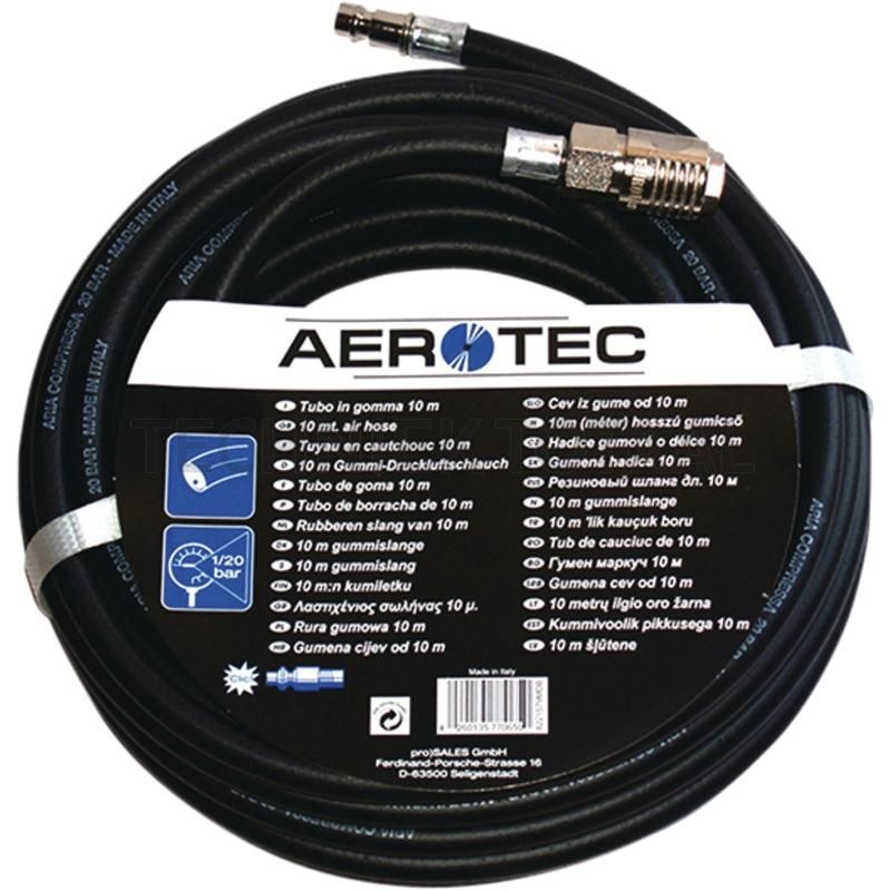 AEROTEC Rubber compressorslang binnen-Ø 9 mm, 20 bar - 10 meter