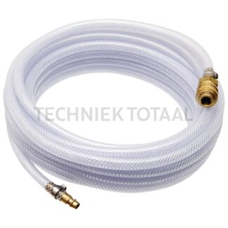 PVC-Druckluftschlauch Innen-Ø 8 mm, 10 bar, Schnellkupplung - 10 Meter