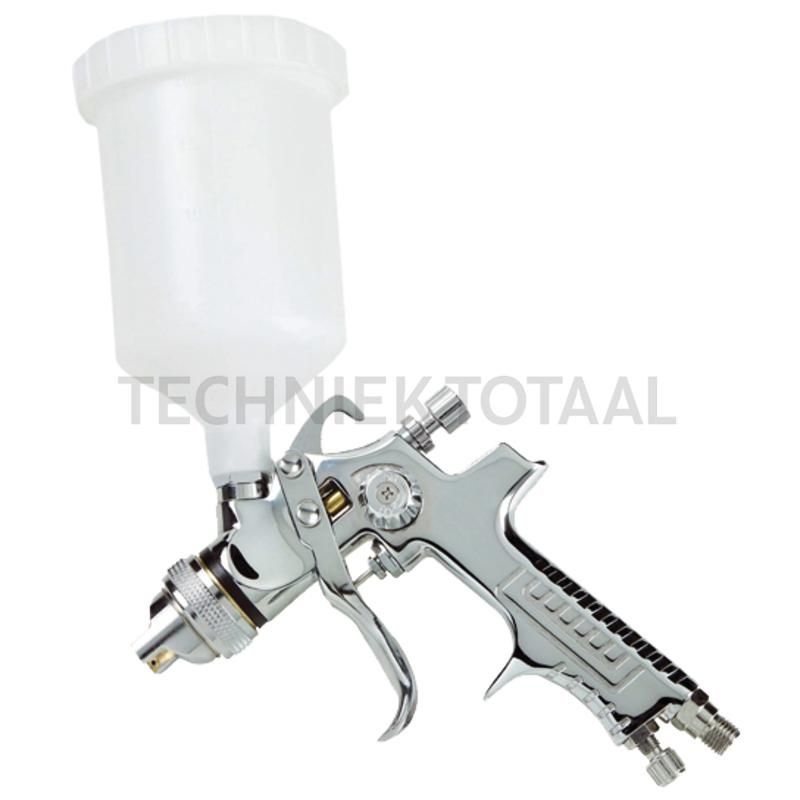 AEROTEC Verfspuit 0,6 liter vloeistofbeker, spuitmond 1,4 mm