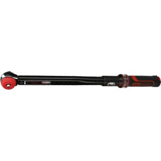 KS Tools 1/4" ERGOTORQUE®precision torque wrench with ratchet head repositioning via knob, 5-25 Nm
