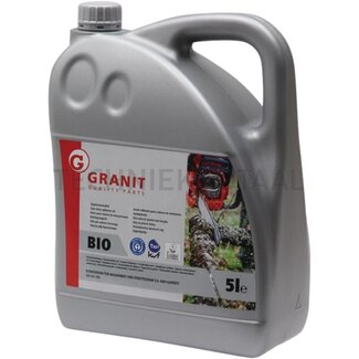 GRANIT Kettingzaagolie BIO ISO VG100 - 5 liter