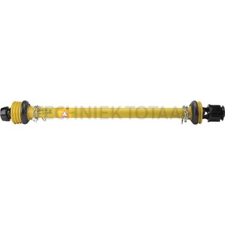 Walterscheid Aandrijfas front PTO 300E, 1010 mm, 1 3/8" 6 spline, 38 / 60 pk