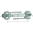 Walterscheid Aftakas 860 mm, grootte 2400, 53/83 pk