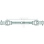 Weasler Zapfwelle 1010 mm, Größe F24, AW35, AW35S, 52/80 pk