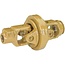 Walterscheid Wide-angle constant velocity joint - 395113305, 35.14.10, 113305, 1357292, 35.10.10, 357292, 1113305 | Size: 2480 | A (profile): 1 3/8" 6 splines | B (profile): 2 a | Type: WG | Lock: AG | With quick-release pin
