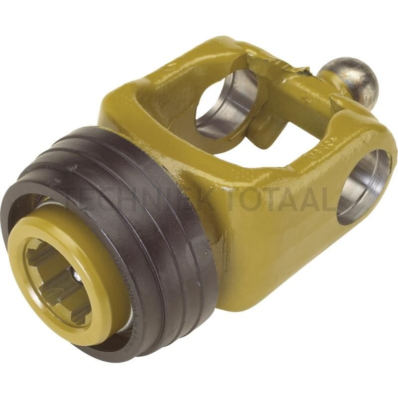 Walterscheid AS-aansluitgaffel 2480, 1 3/8 inch 6 spline, Ø 32 mm, 118 mm, W serie