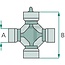 BONDIOLI & PAVESI Universal joint 27 x 100 mm, size G7, 6, S6, H7, G5, maintenance 50 hour