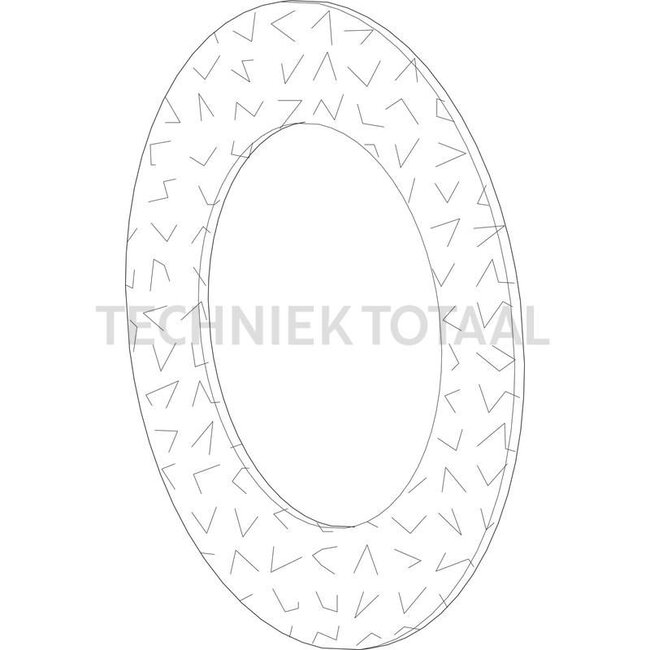 Walterscheid Frictieschijf 100 x 157 x 3 mm - 395177009, 177009, 1177009, 56.73.12 | Binnen-Ø (mm): 100 | Buiten-Ø (mm): 157 | Dikte (mm): 3 | Frictieschijven