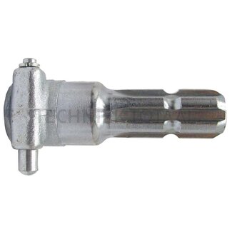 GRANIT Verloopstuk met drukstift 1 3/4 inch naar 1 3/8 inch 6 spline, 165 mm