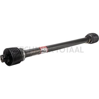ROTARO Aftakas met sterslipkoppeling 1210 mm, 34 / 55 pk, citroen