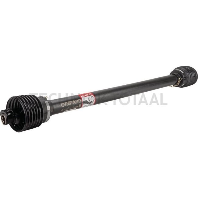 ROTARO Aftakas met sterslipkoppeling 1210 mm, 34 / 55 pk, citroen