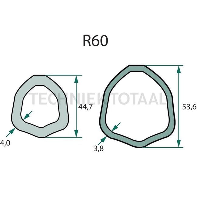 ROTARO Transmission à cardan - 12542995, PTOR60TPPCS1PPCS11010