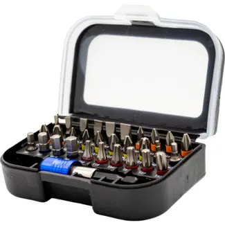Labor Ensemble de bits, 31 pièces avec support magnétique