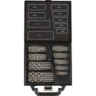 Labor HSS Drill Bit Set Ground 80-piece