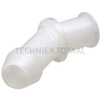 GRANIT Kniestück Ø D 13 mm, Ø D1 10,5 mm, h 13 mm, L 24 mm, Winkel 170°