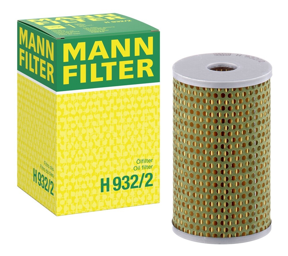 MANN-FILTER Motoroliefilter H932/2, foto 2 van 2